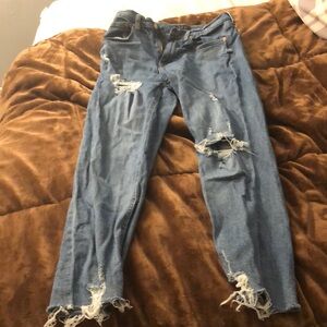 These jeans are very comfortable they are from Aeropostale